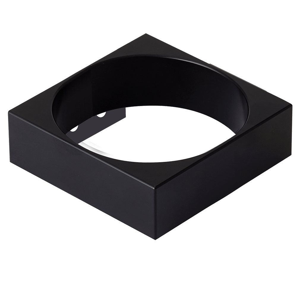 Square Black Hair Dryer Holder